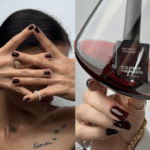 Неординарний бордовий манікюр: класика осені