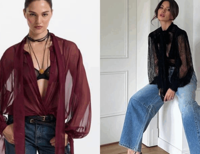 Які блузки зараз в моді: офіс, свята, casual — ідеї на зиму